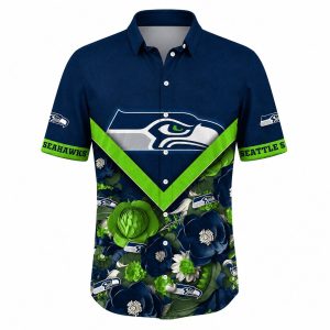 Seahawks Emerald Bouquet Shirt 1