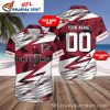 Atlanta Falcons NFL Team Spirit Custom Name Number Hawaiian Shirt
