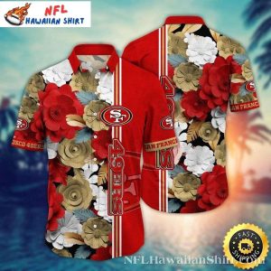 Bouquet Of Champions – San Francisco 49ers Aloha Shirt