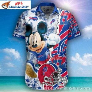 Buffalo Bills Hawaiian Shirt Mickey Graphic Design – Men’s Aloha Wear