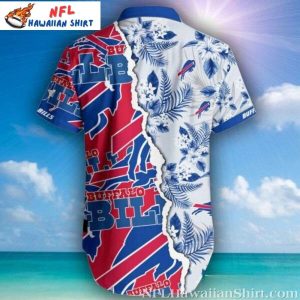 Buffalo Bills Hawaiian Shirt Mickey Graphic Design Mens Aloha Wear 2