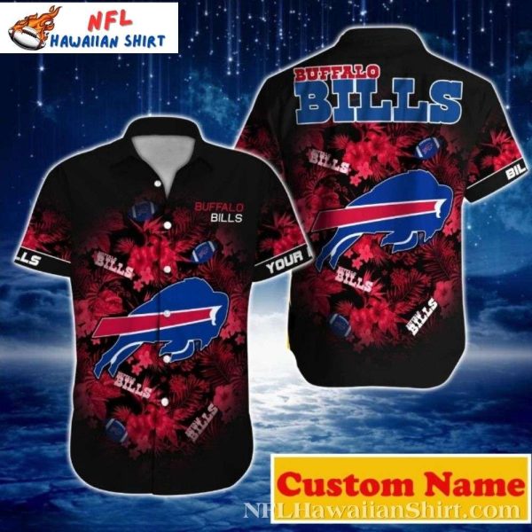 Buffalo Bills Logo Print Hawaiian Shirt – NFL Aloha Essential