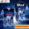 Buffalo Bills Logo Print Men’s Tropical Hawaiian Shirt