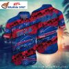 Buffalo Bills Patriotic Football Custom Name Hawaiian Shirt