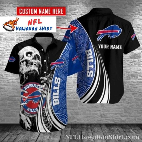 Buffalo Bills Skeleton Champion Fan’s Hawaiian Shirt