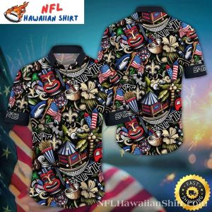 Carnival Spirit New Orleans Saints Hawaiian Shirt