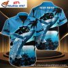 Carolina Panthers Ghostly Quarterback Custom Hawaiian Shirt