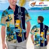 Carolina Panthers Ghostly Quarterback Custom Hawaiian Shirt