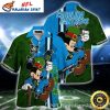 Carolina Panthers Hawaiian Shirt – Bart Simpson’s Tropical Adventure