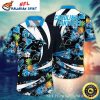 Carolina Panthers Midnight Garden Tropical Hawaiian Shirt