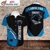 Carolina Panthers Regal Skull Tropical Hawaiian Shirt