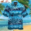 Carolina Panthers Skulls And Gridiron Graphic Hawaiian Shirt