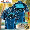 Carolina Panthers Tidal Waves Custom Name Hawaiian Shirt