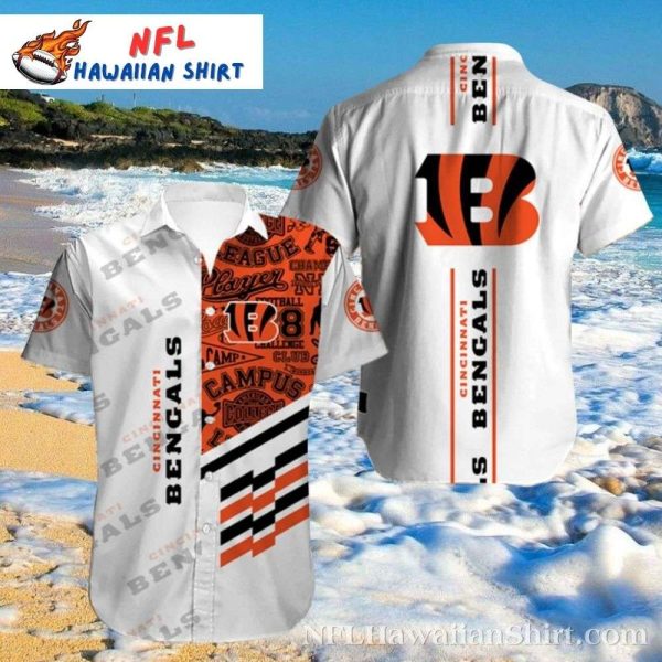 Champion Roar Cincinnati Bengals Hawaiian Shirt – Intrepid Tiger Spirit Bengals Aloha Shirt