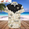 City Of Saints Glamour – New Orleans Saints Elegant Night Hawaiian Shirt