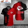 Chiefs Sideline Strategy – Red And White Panel Men’s Hawaiian Shirt