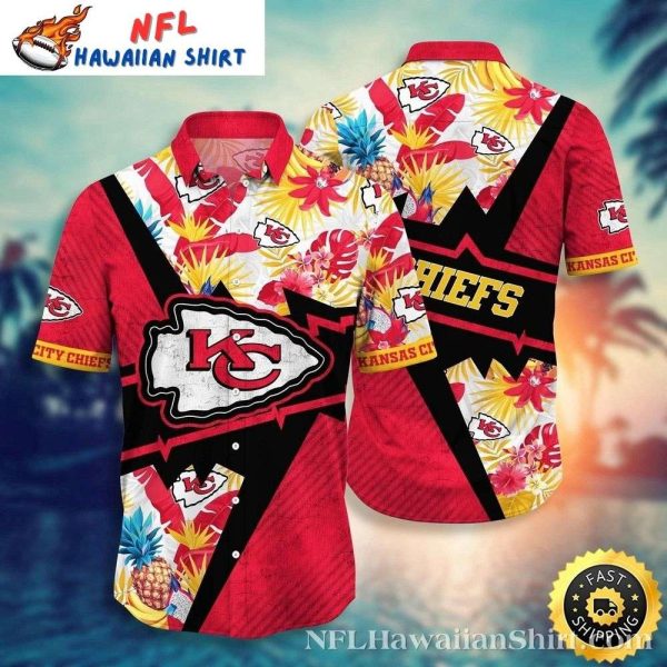 Chiefs Tropical Fusion – Kansas City Floral Hawaiian Shirt