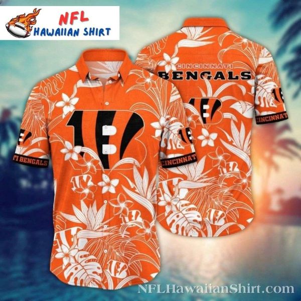 Cincinnati Bengals Twilight Bloom Hawaiian Shirt
