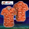 Classic Fan Fervor – Personalized Cincinnati Bengals Hawaiian Shirt With Bold Stripes