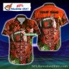 Ferocious Flame Cleveland Browns Hawaiian Shirt – Wild Spirit Edition