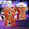 Cleveland Browns Tiki Hut Hawaiian Shirt – Vibrant Tribal Football Fusion