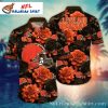 Cleveland Browns Dusk Defense – Palm Beach Hawaiian Shirt