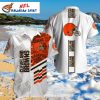 Cleveland Browns Tiki Playmaker – Customizable Name Hawaiian Shirt