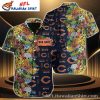 Deep Ocean Shark Encounter Chicago Bears Personalized Hawaiian Shirt