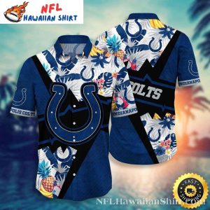 Colts Tropical Vibrance – Indianapolis Colts Hawaiian Shirt