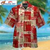 Lux Herringbone 49ers Aloha Shirt – Executive Fanwear