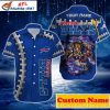 Customizable Buffalo Bills Stripe Accent Hawaiian Shirt