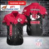 Denim-Inspired Chiefs Pride Customizable NFL Hawaiian Shirt