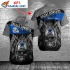 Customizable Dallas Cowboys Official NFL Crest Hawaiian Aloha Shirt