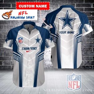 Dallas Cowboys Champions Glory Aloha Shirt – Customizable