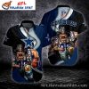 Cowboys Palm Shadows Fan Exclusive Hawaiian Shirt