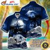 Customizable Dallas Cowboys Official NFL Crest Hawaiian Aloha Shirt