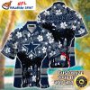 Dallas Cowboys Tropical Bird Of Paradise Aloha Shirt