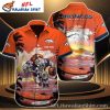 Denver Broncos Enthusiast’s Power Punch Hawaiian Shirt