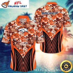 Denver Broncos Orange Blossom Special Hawaiian Shirt