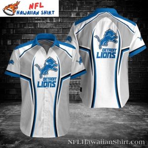 Detroit Lions Classic Cool Breeze Hawaiian Shirt