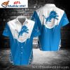 Detroit Lions Precision Play Custom Hawaiian Shirt