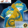 Electric Charge Los Angeles Chargers Men’s Hawaiian Shirt