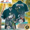 Sharp Two-Tone NY Giants Game Day Hawaiian Shirt With Personalized