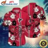 Dotted Fade Atlanta Falcons Tropical Hawaiian Shirt