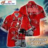 Elegant Hibiscus Tampa Bay Buccaneers Tropical Hawaiian Shirt