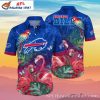 Funny Customizable Buffalo Bills Tiki Totem Hawaiian Shirt