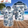 Midnight Palms Dallas Cowboys Aloha Shirt