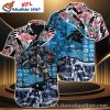 Gridiron Camo Carolina Panthers Hawaiian Shirt – Stealth NFL Aloha Shirt Mens