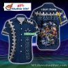 Lightning Strike Grey Dallas Cowboys Hawaiian Shirt