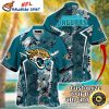 Golden Playbook Design – Personalized Jacksonville Jaguars Hawaiian Shirt